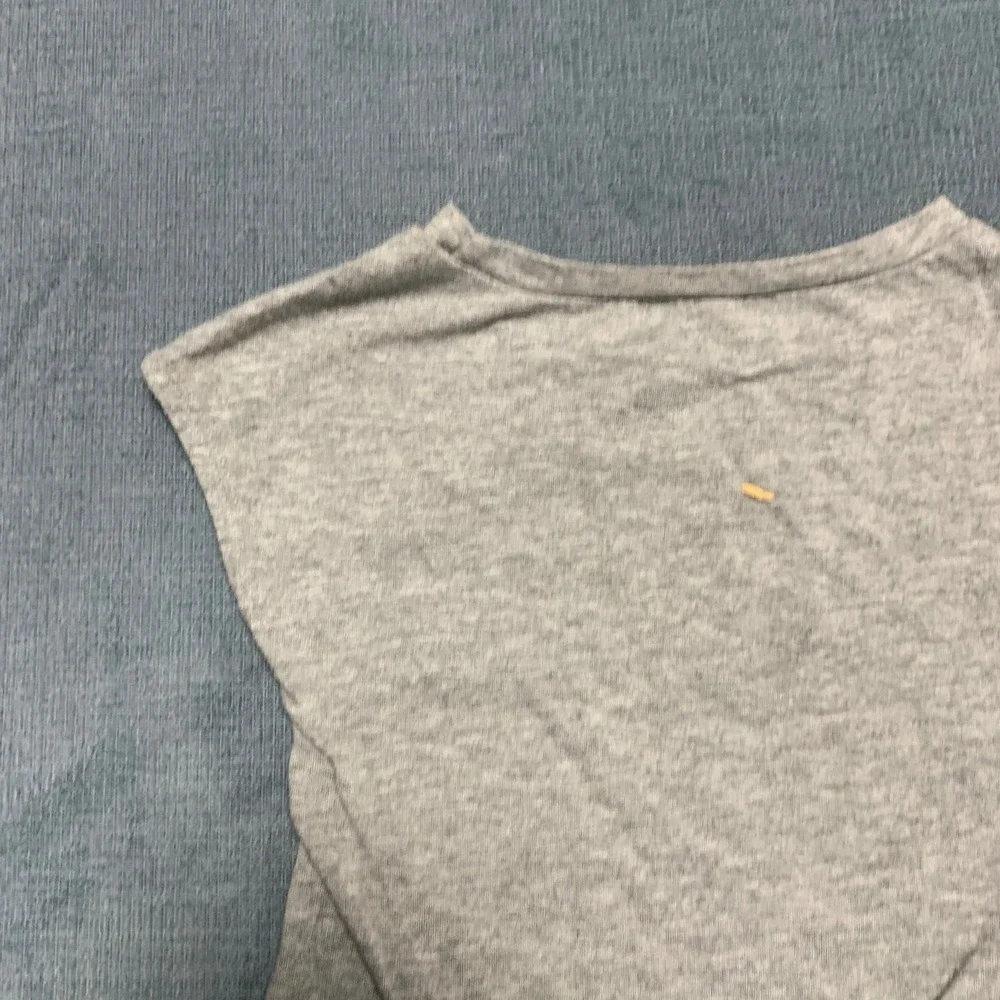 Nike Dri Fit T Shirt Baby's 24M Heather Gray Swoosh Logo Sleeveless Round Neck